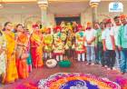 Shivrajyabhishek Din Raigad  : रायगड शिवराज्याभिषेक दिन सोहळ्यासाठी सुवर्णालंकारित तोरण